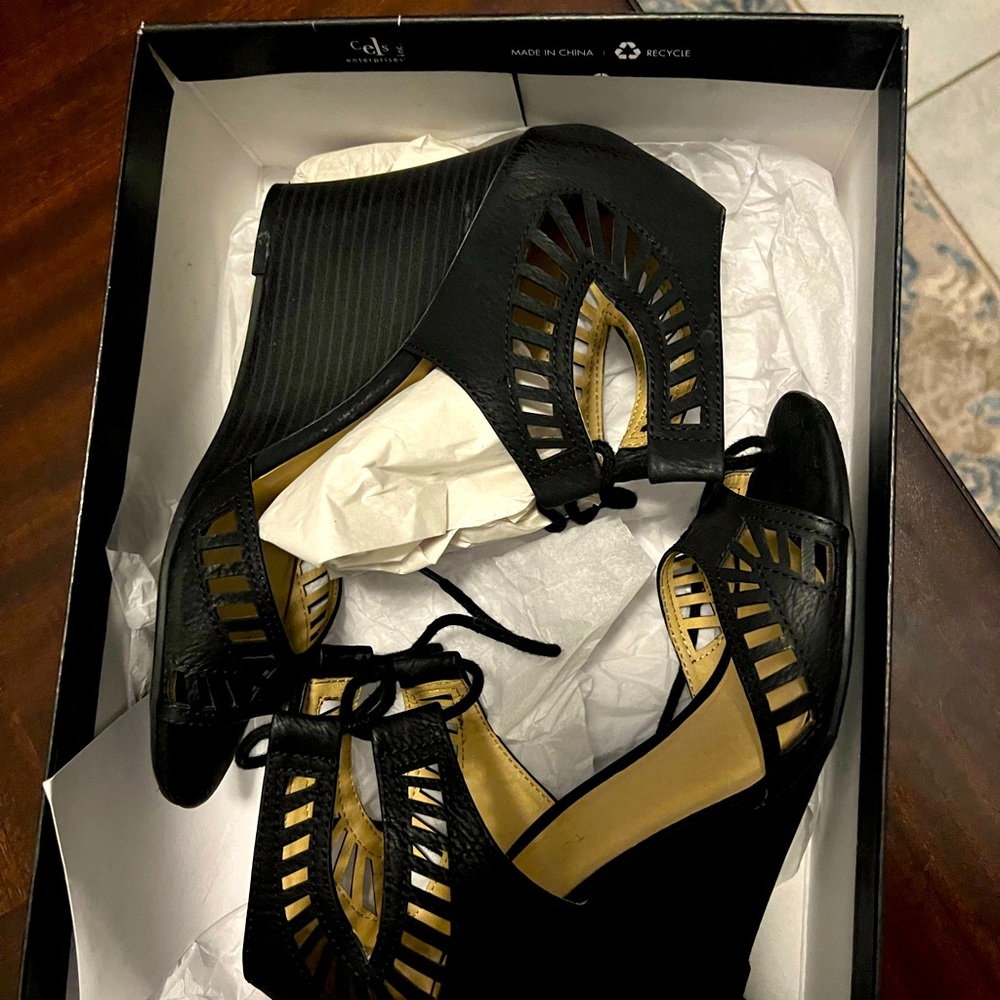 Wedge Sandals: Chinese Laundry Size 8